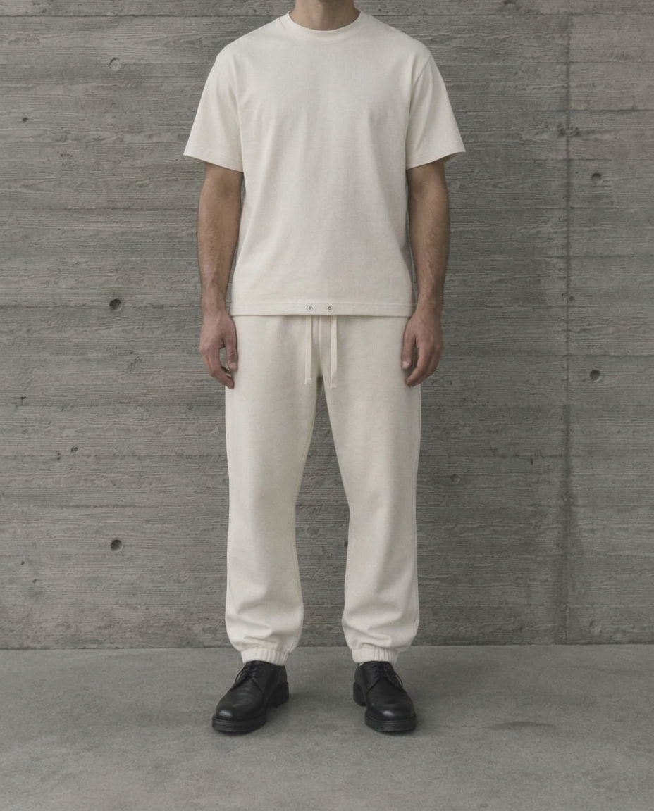 Model wearing the The Sweatpant